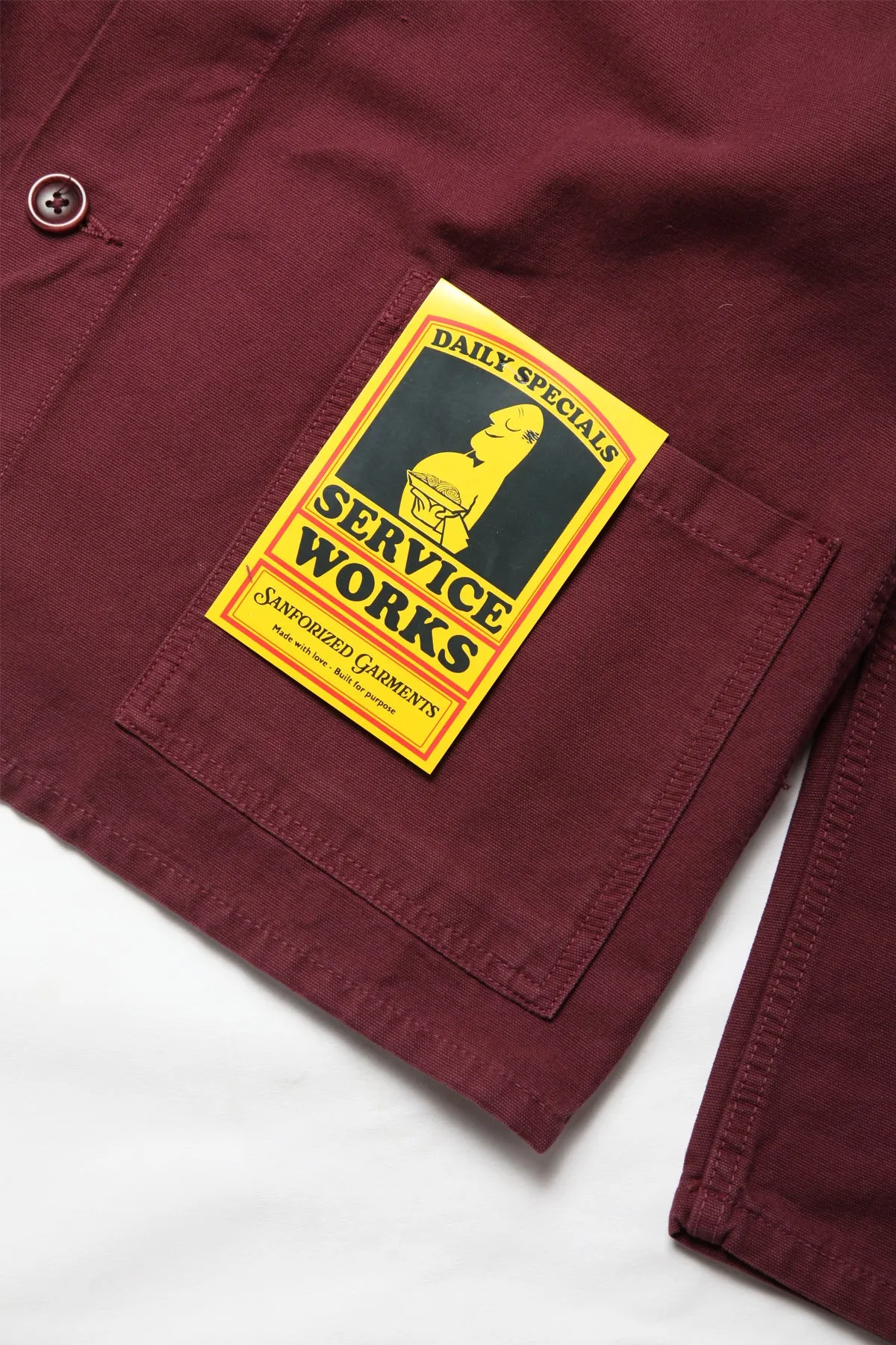 Service Works - Coverall Jacket - Burgundy