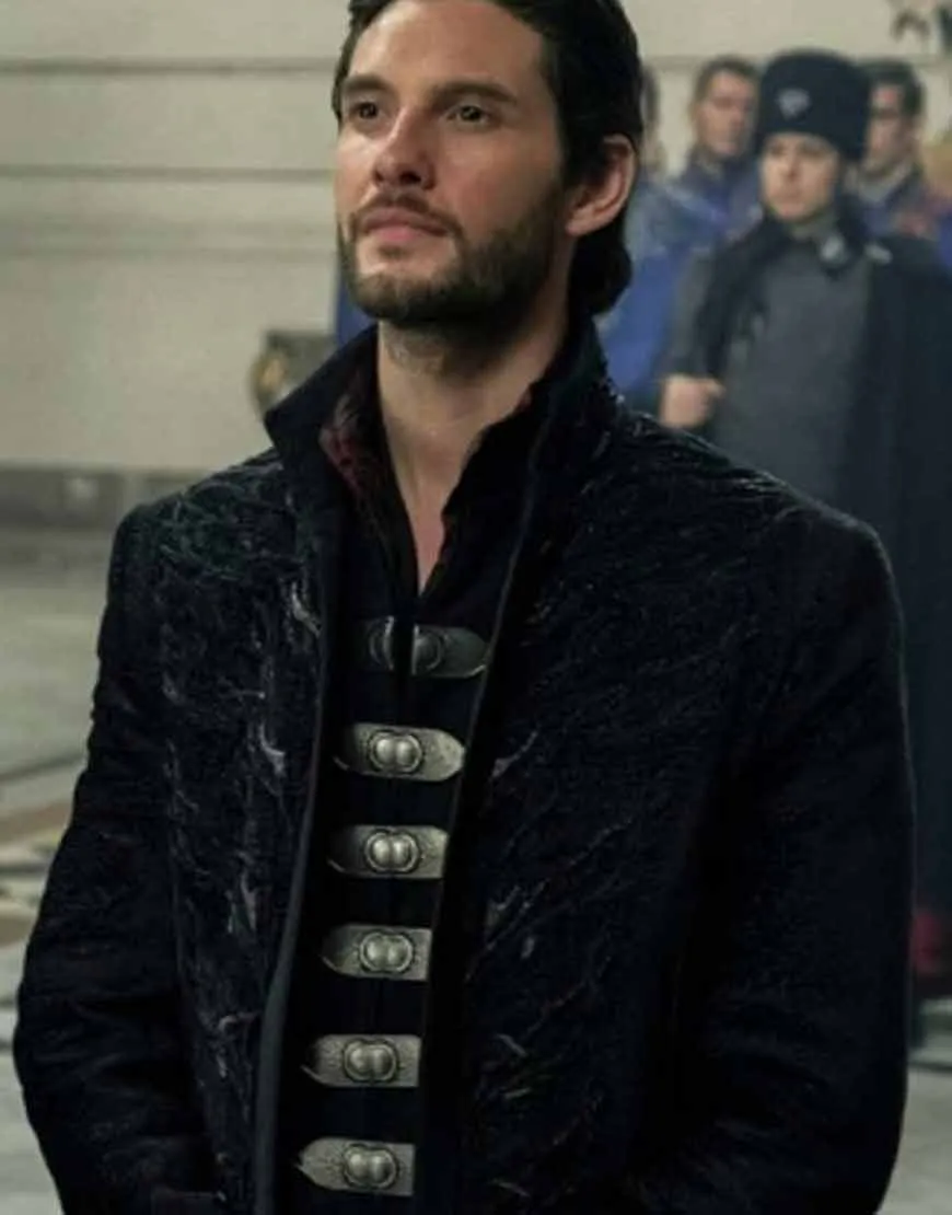 Shadow And Bone 2021 Ben Barnes Coat | General Kirigan Black Coat