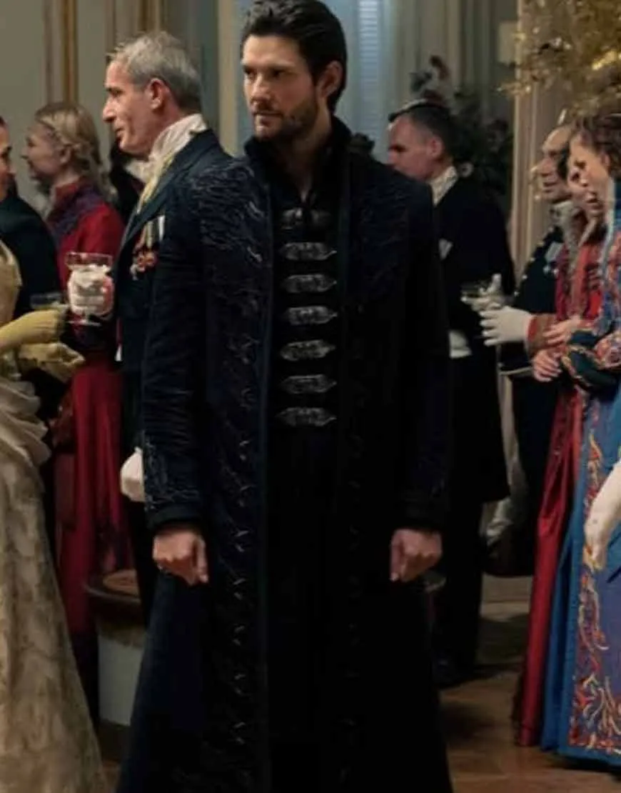 Shadow And Bone 2021 Ben Barnes Coat | General Kirigan Black Coat