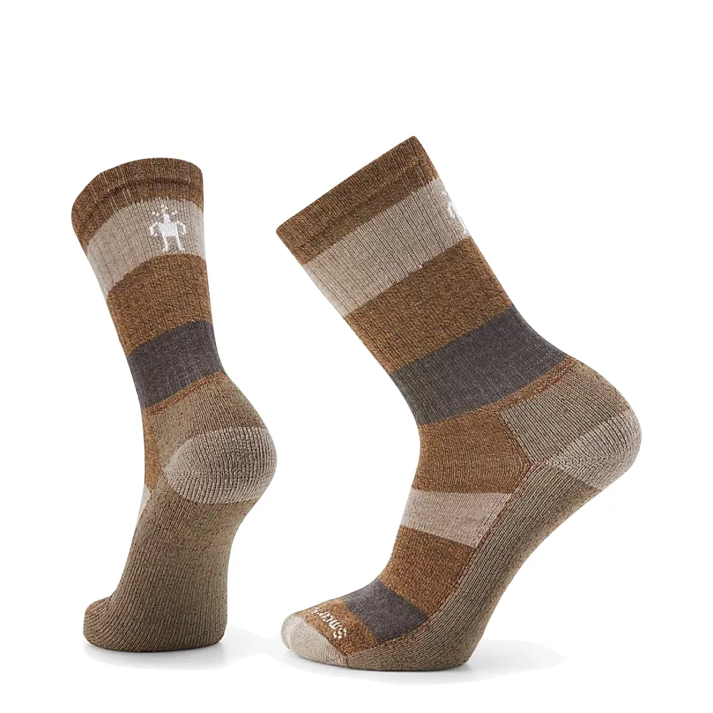 Smartwool Men's Everyday Barnsley Sweater Light Cushion Crew Socks in Acorn