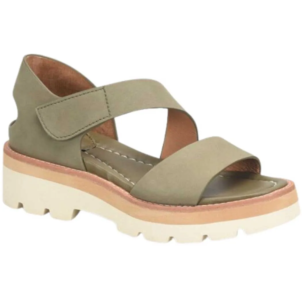 Sofft Pru Heeled Sandal Olive (Women's)