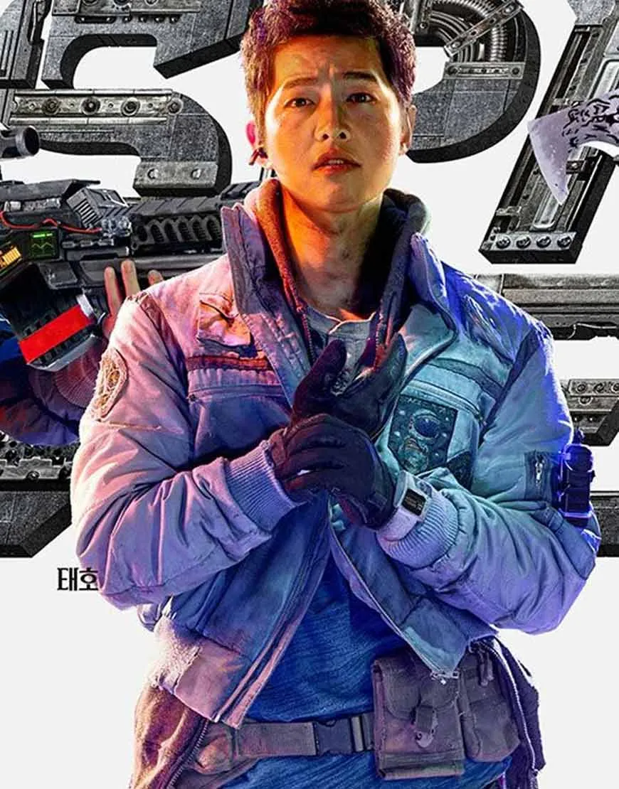 Space Sweepers Joong-Ki Jacket | Tae-ho Bomber Jacket | Ujackets.com