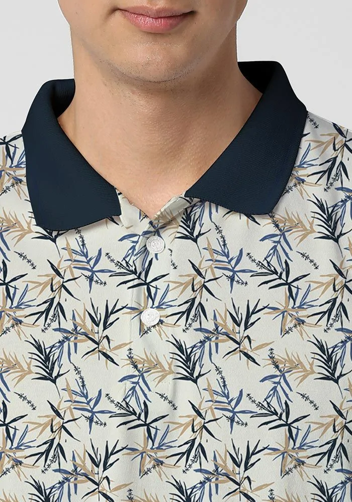 Spruce Harvest Printed Polo