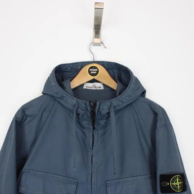 Stone Island SS 2024 Supima Cotton Twill Stretch-TC Jacket Large