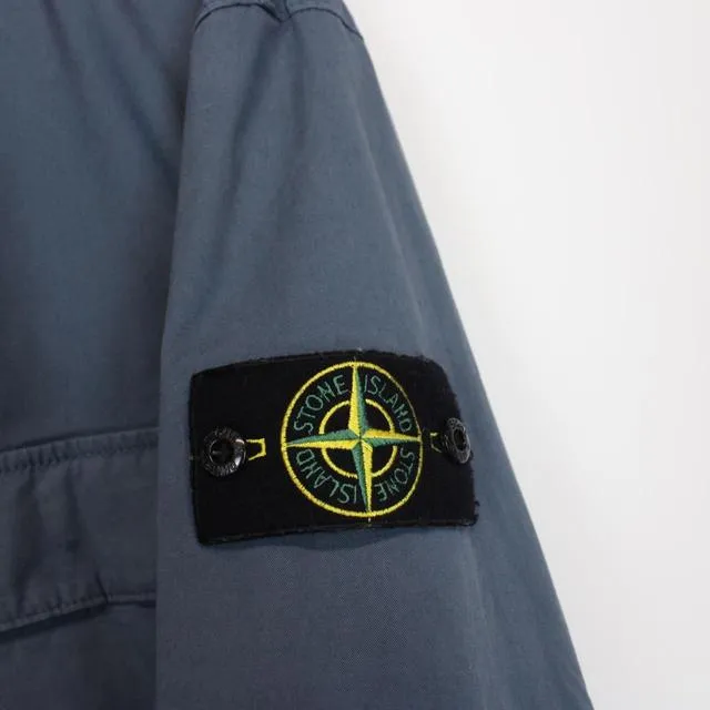 Stone Island SS 2024 Supima Cotton Twill Stretch-TC Jacket Large