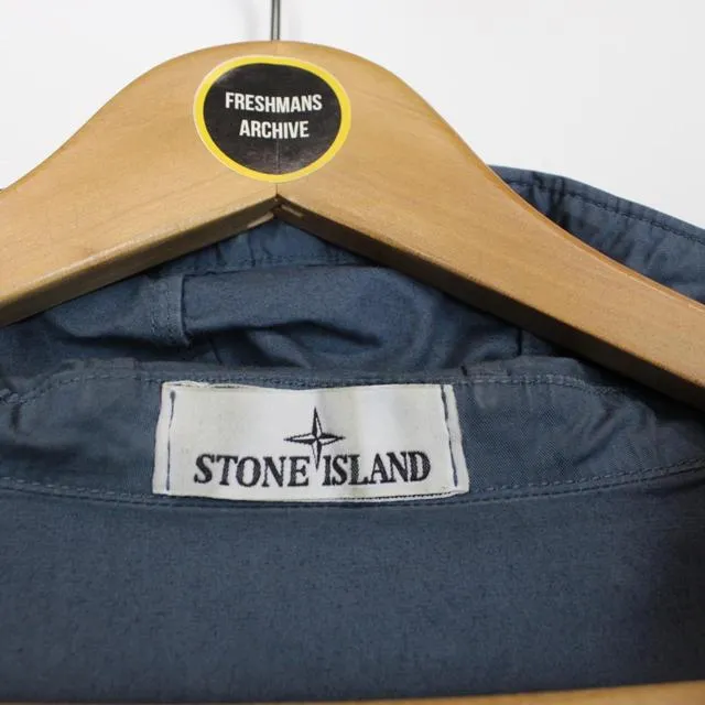 Stone Island SS 2024 Supima Cotton Twill Stretch-TC Jacket Large