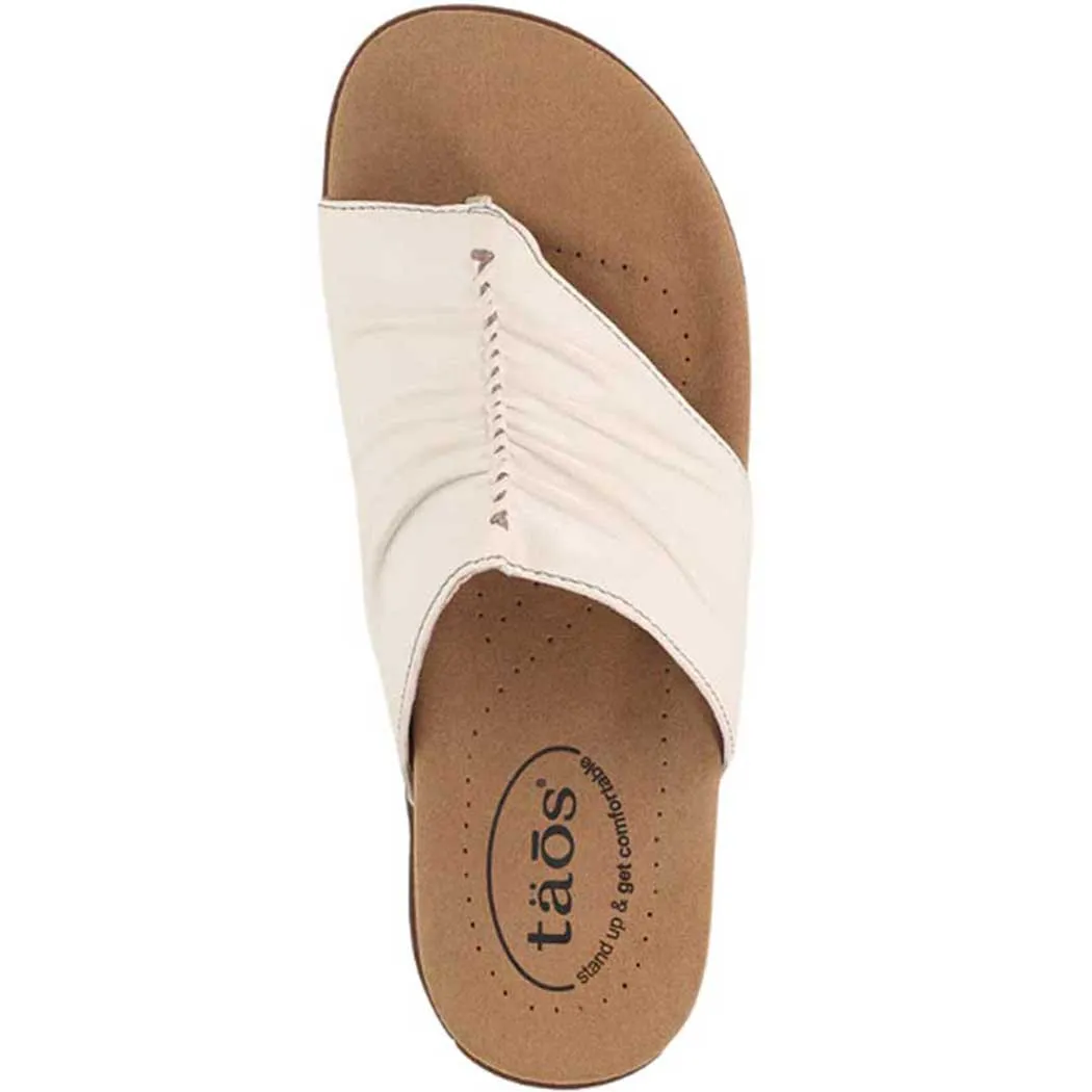 Taos Gift 2 Flip-Flop Sandal White (Women's)