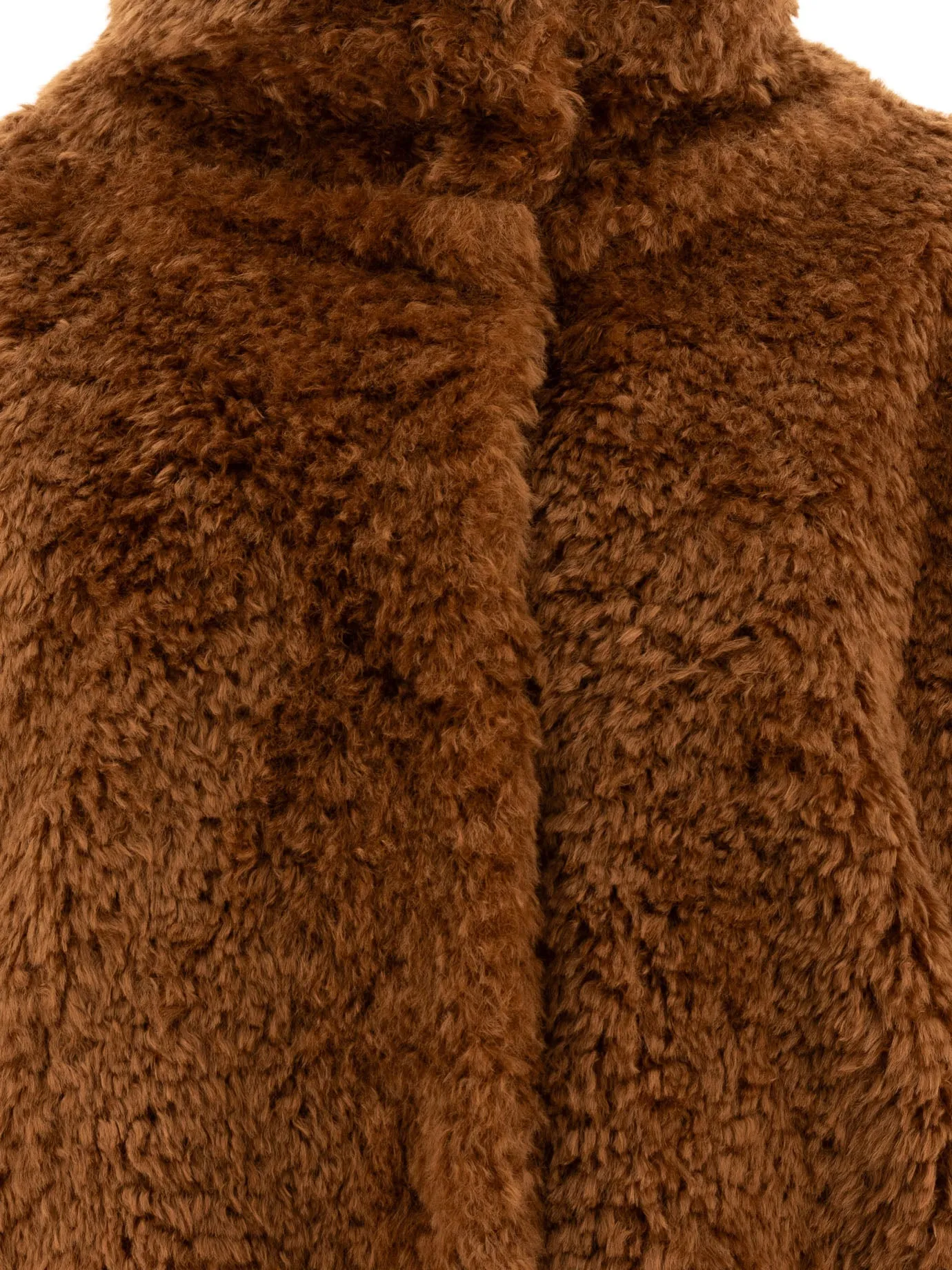 Teddy Long Coat Coats Brown