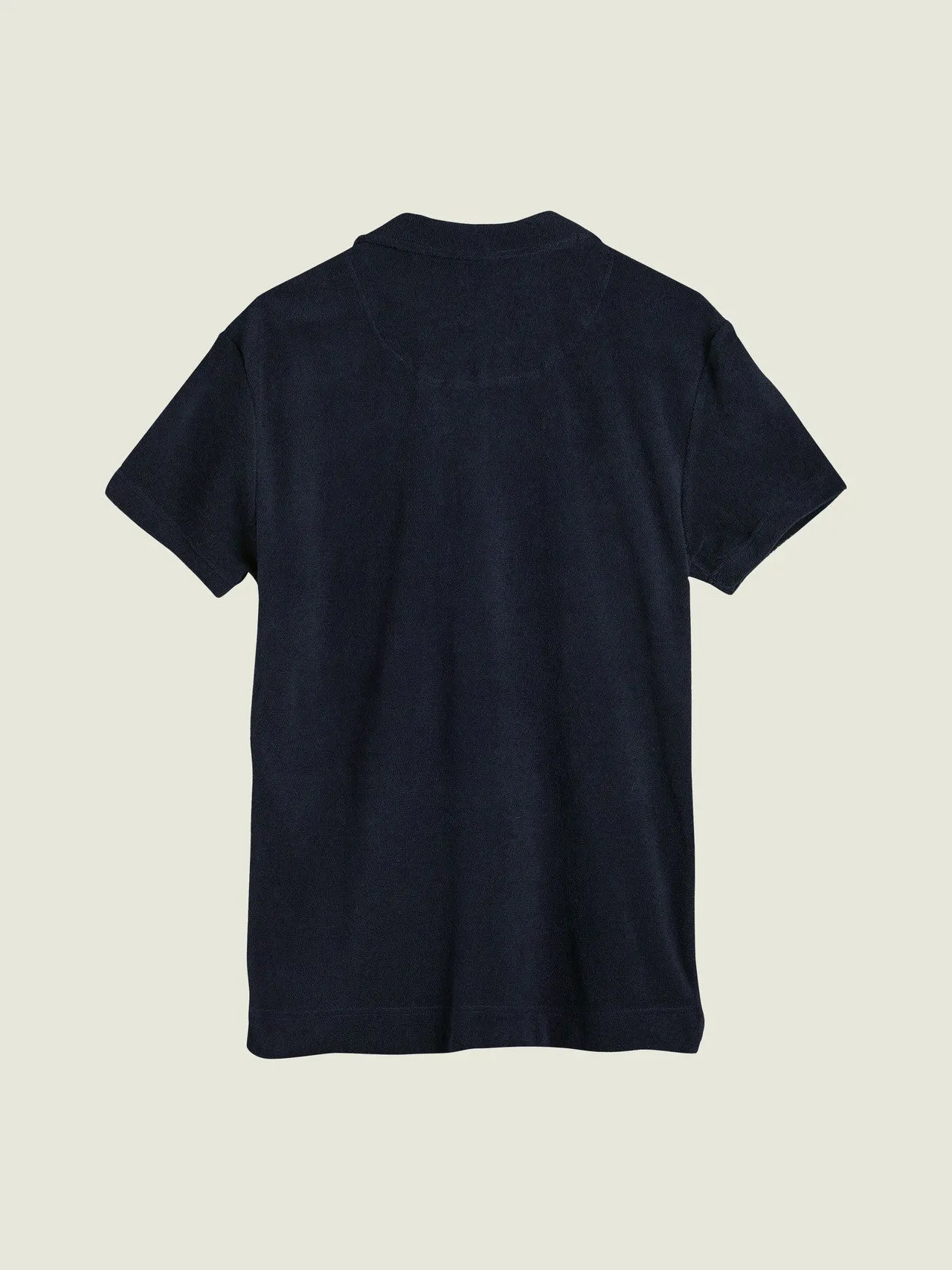 Terry Polo Shirt - Navy