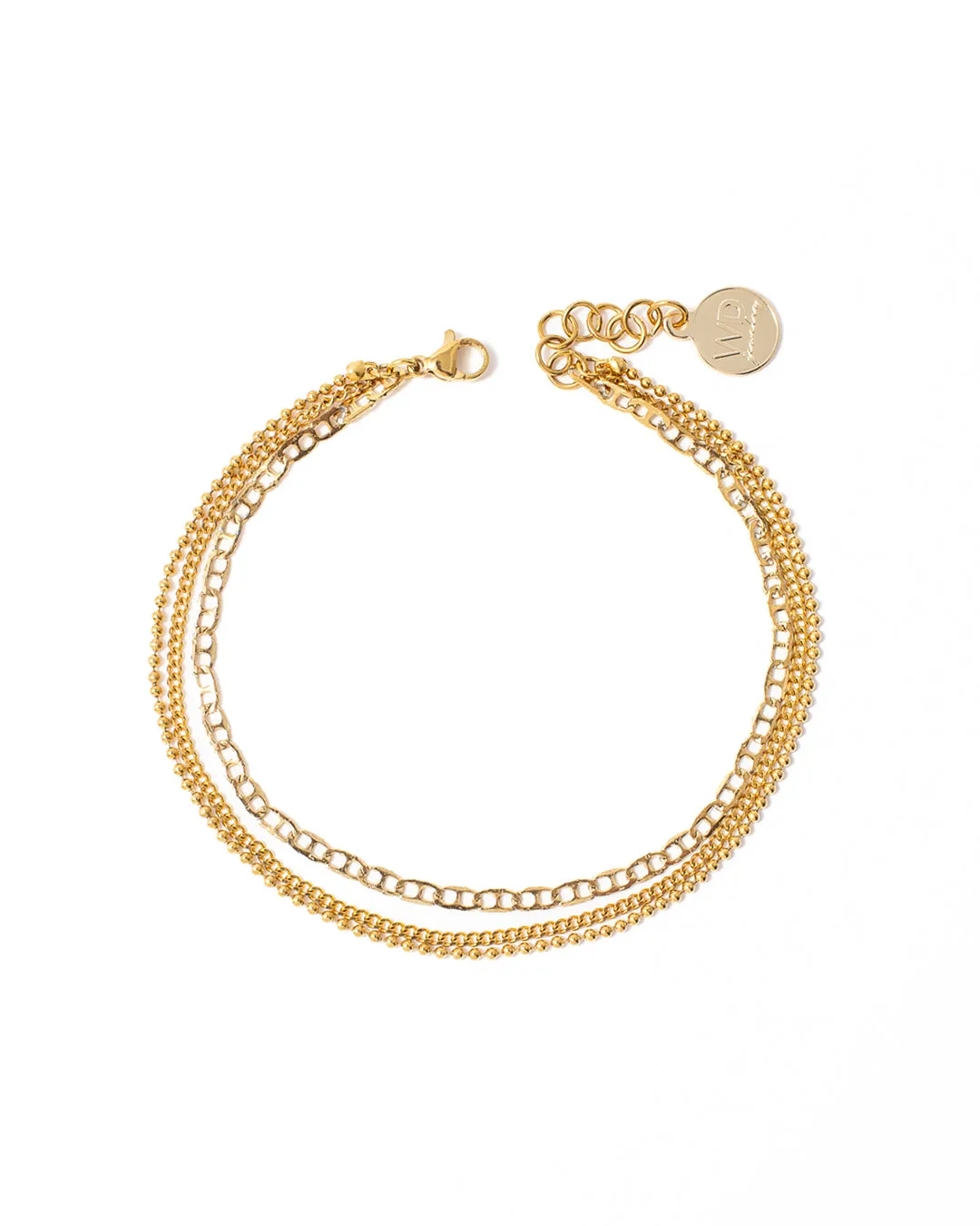 Terzo Gold Anklet