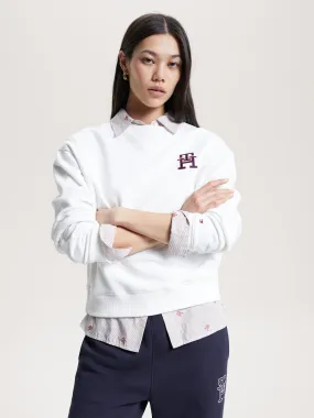 TH Monogram Modern Regular Fit Sweatshirt | Sweatshirts & Hoodies | Tommy Hilfiger