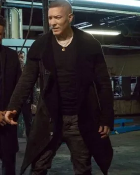 Tommy Egan Black Coat | Power Joseph Sikora Coat