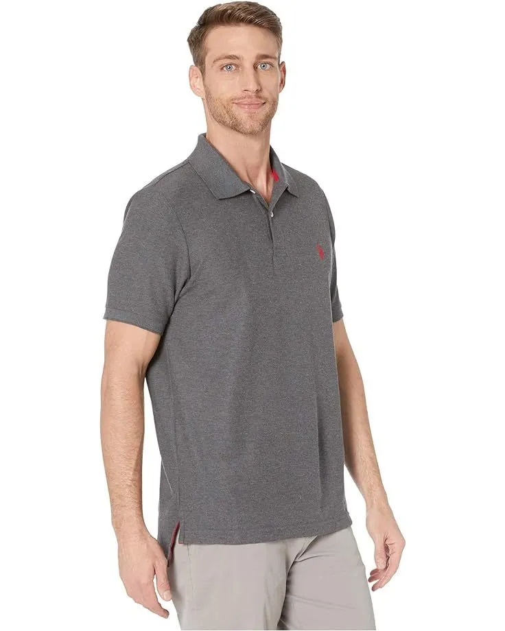 US POLO ASSN.  |Street Style Plain Cotton Short Sleeves Logo Polos