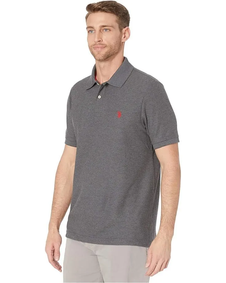 US POLO ASSN.  |Street Style Plain Cotton Short Sleeves Logo Polos