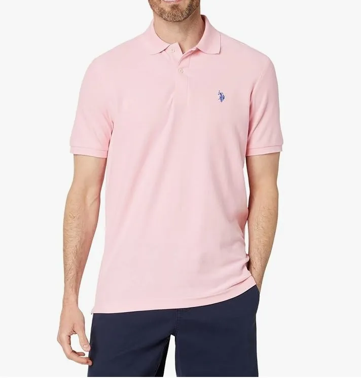 US POLO ASSN.  |Street Style Plain Cotton Short Sleeves Logo Polos