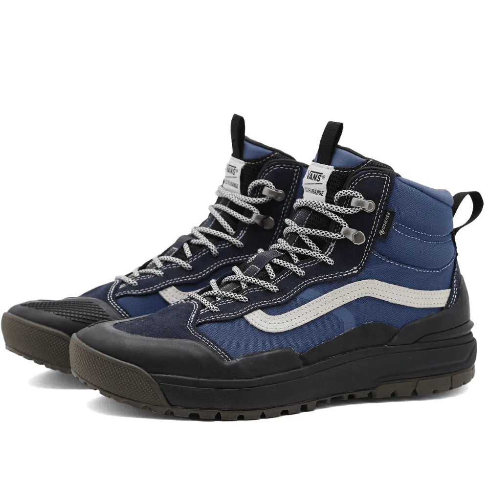 Vans Mens UltraRange EXO Gore-Tex Hi MTE-2 Shoes in Navy and Black