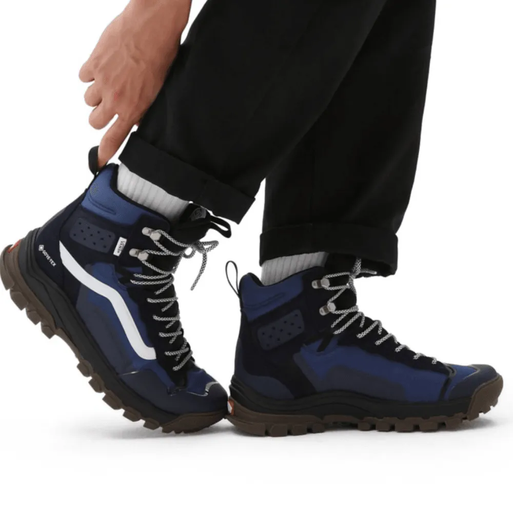 Vans Mens UltraRange EXO Gore-Tex Hi MTE-2 Shoes in Navy and Black