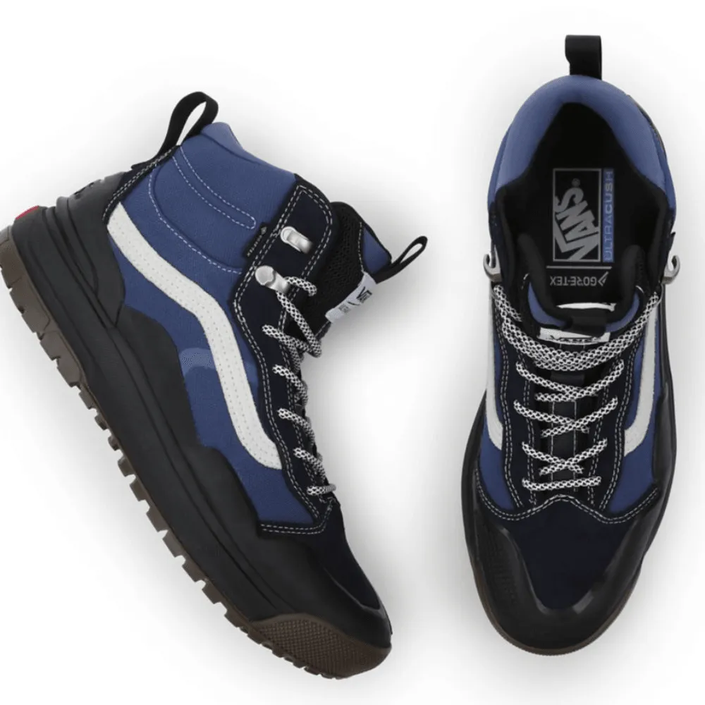 Vans Mens UltraRange EXO Gore-Tex Hi MTE-2 Shoes in Navy and Black