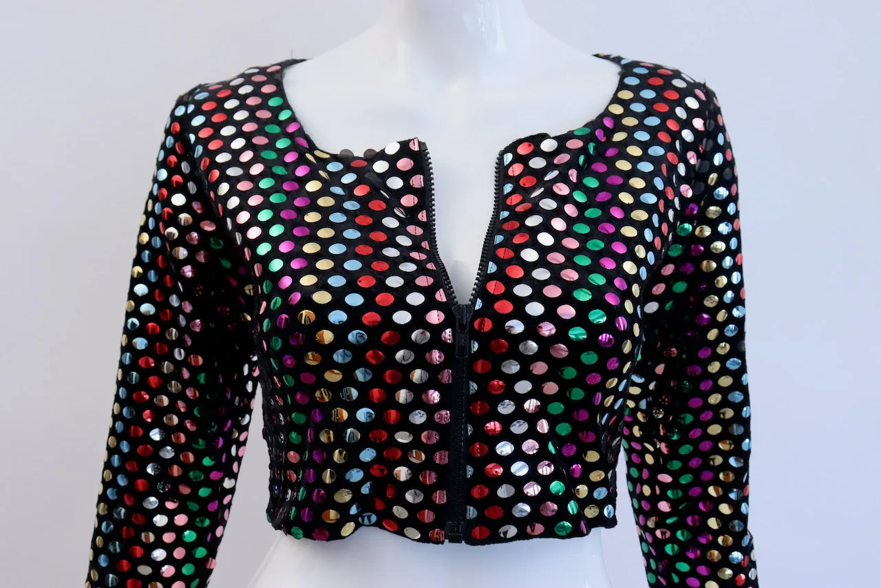 Vintage BETSEY JOHNSON Cropped Jacket