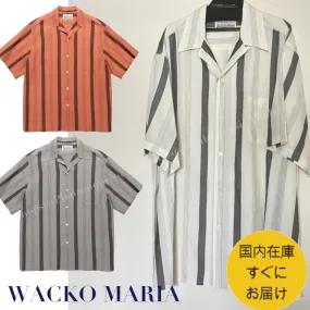 WACKO MARIA  |Stripes Logo Shirts