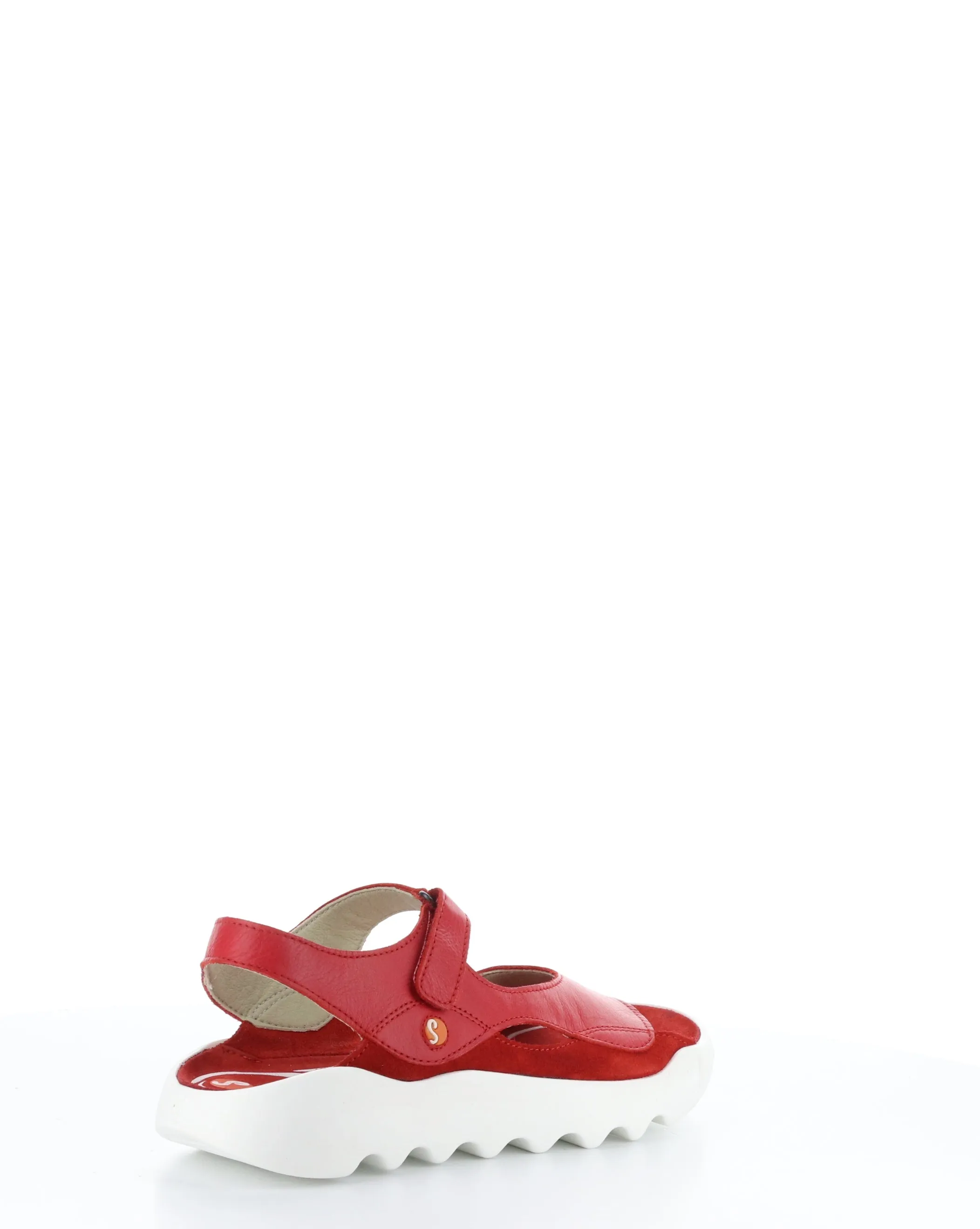 WEAL712SOF 005 CHERRY RED Velcro Sandals