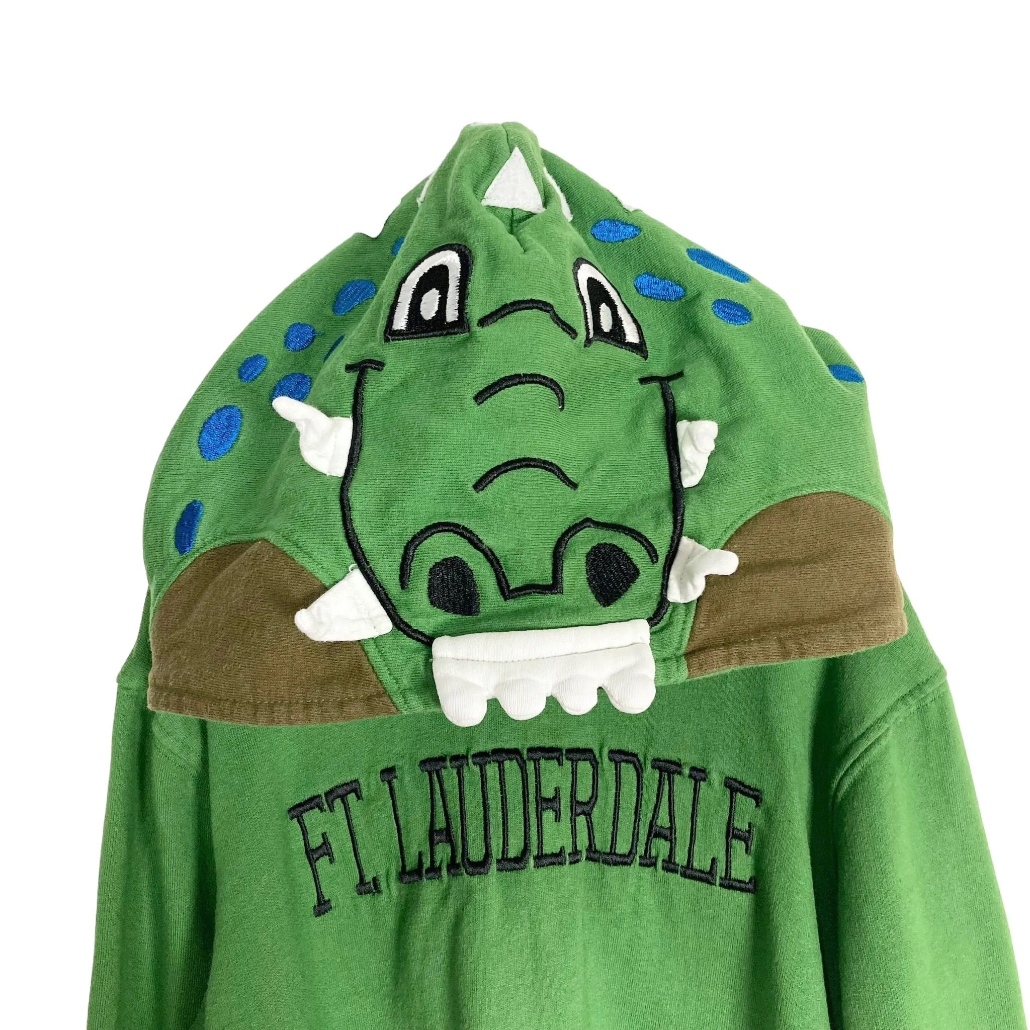 Wild Child Hoodies Green Ft. Lauderdale Alligator Hooded Sweatshirt-Size 4T