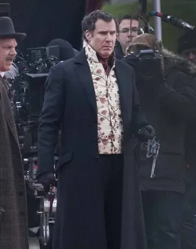 Will Ferrell Holmes Coat from Holmes And Watson - Ujackets