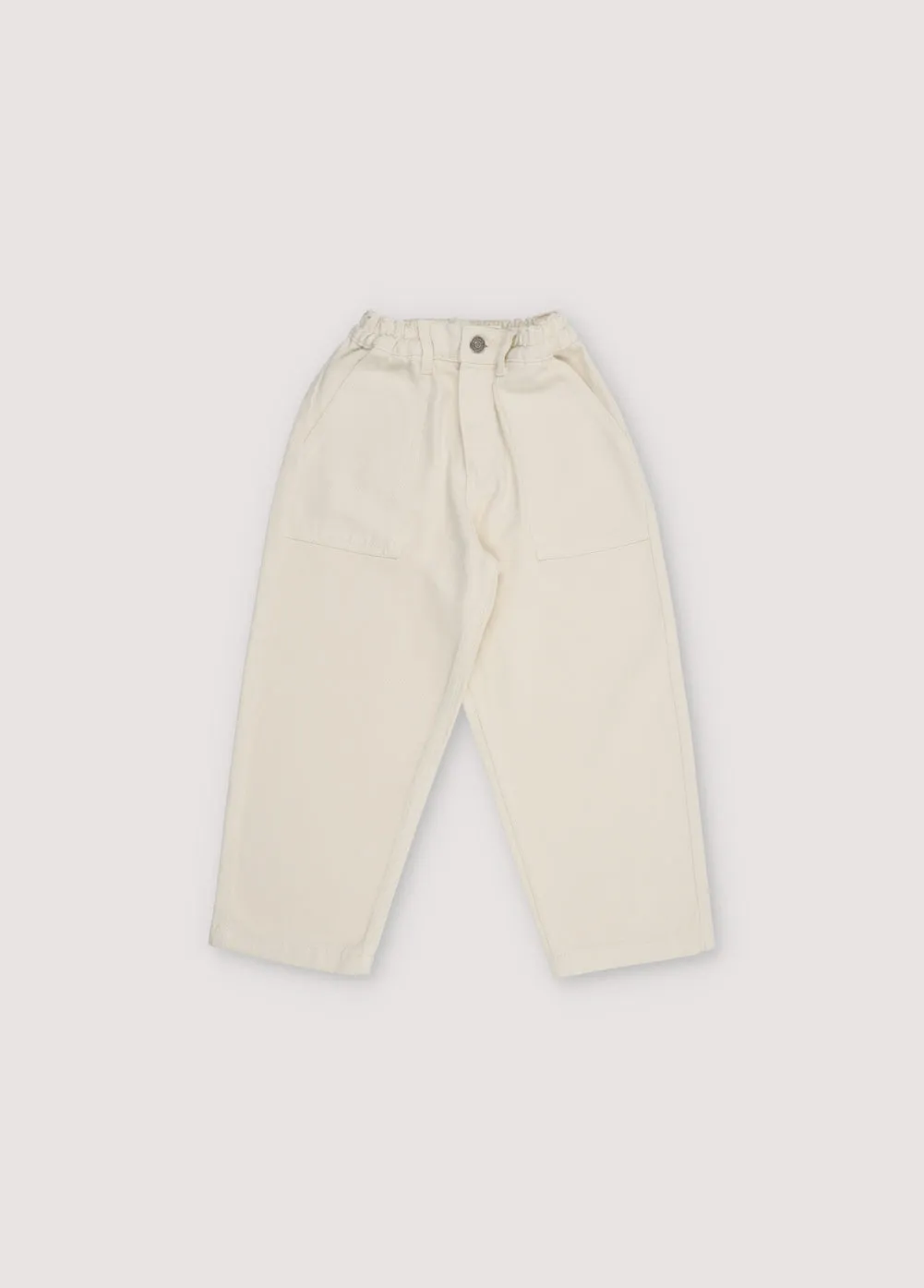 Woodland Denim Pant Patch Natural_Sampling 6y