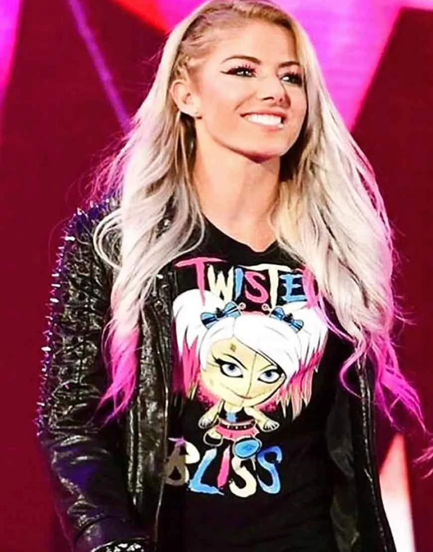 WWE Alexa Bliss Studded Leather Jacket | Ujackets.com - WWE Jackets