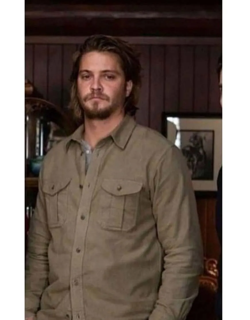 Yellowstone S04 Luke Grimes Brown Jacket | Kayce Dutton Brown Jacket